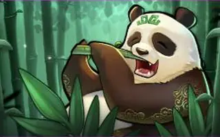 Big Bamboo med panda og bambussymboler