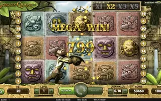Gonzo's Quest fra NetEnt