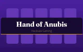 Hand of Anubis automat